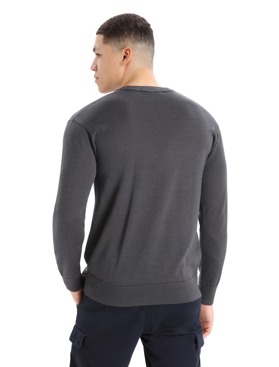 Monsoon Icebreaker Cool-Lite™ Merino Nova Sweatshirt Men's Sweaters | AU 1216CTVE